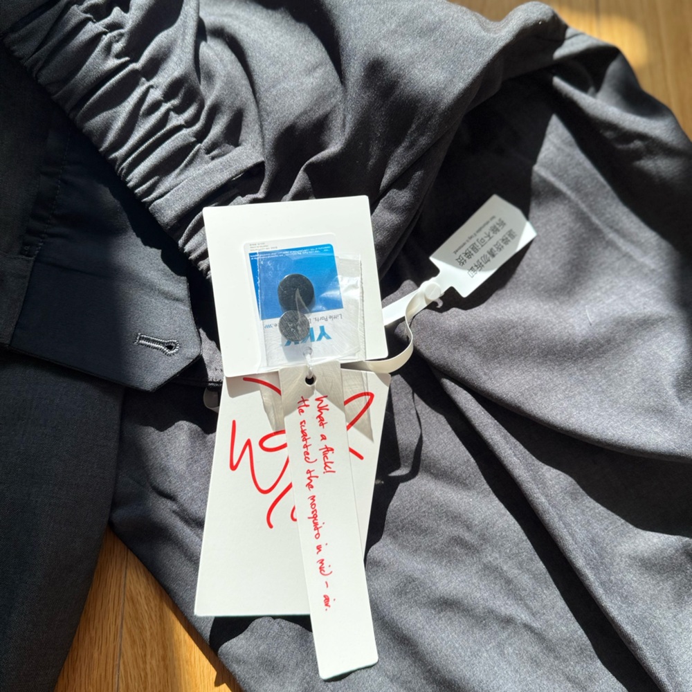 Draped Balloon Pants NWT | Avant Garde Drop Crotch Rick Owens Yohji Issey Miyake - Picture 3 of 5